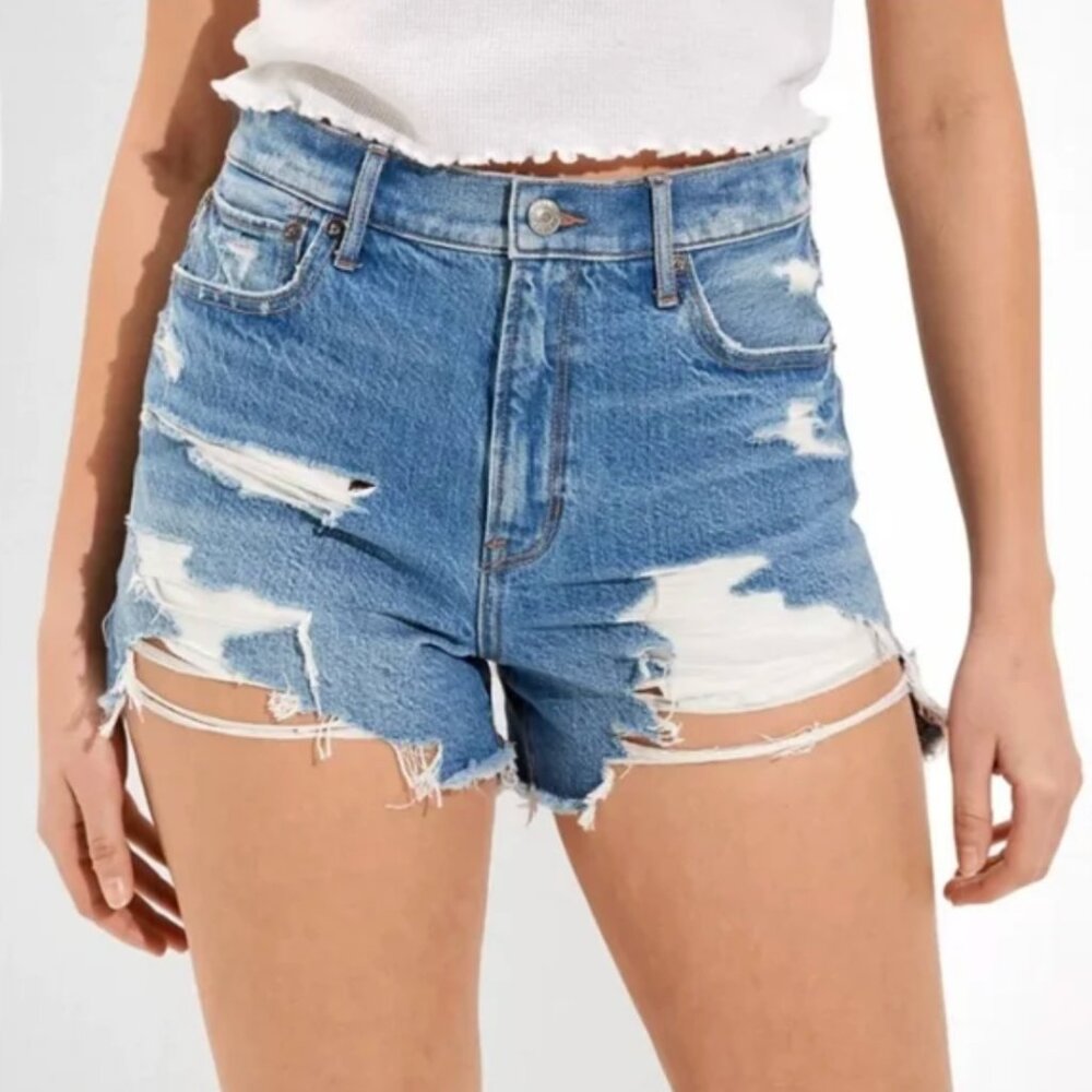 American Eagle 90s Highest Rise Boyfriend Jean Shorts High Rise size 2